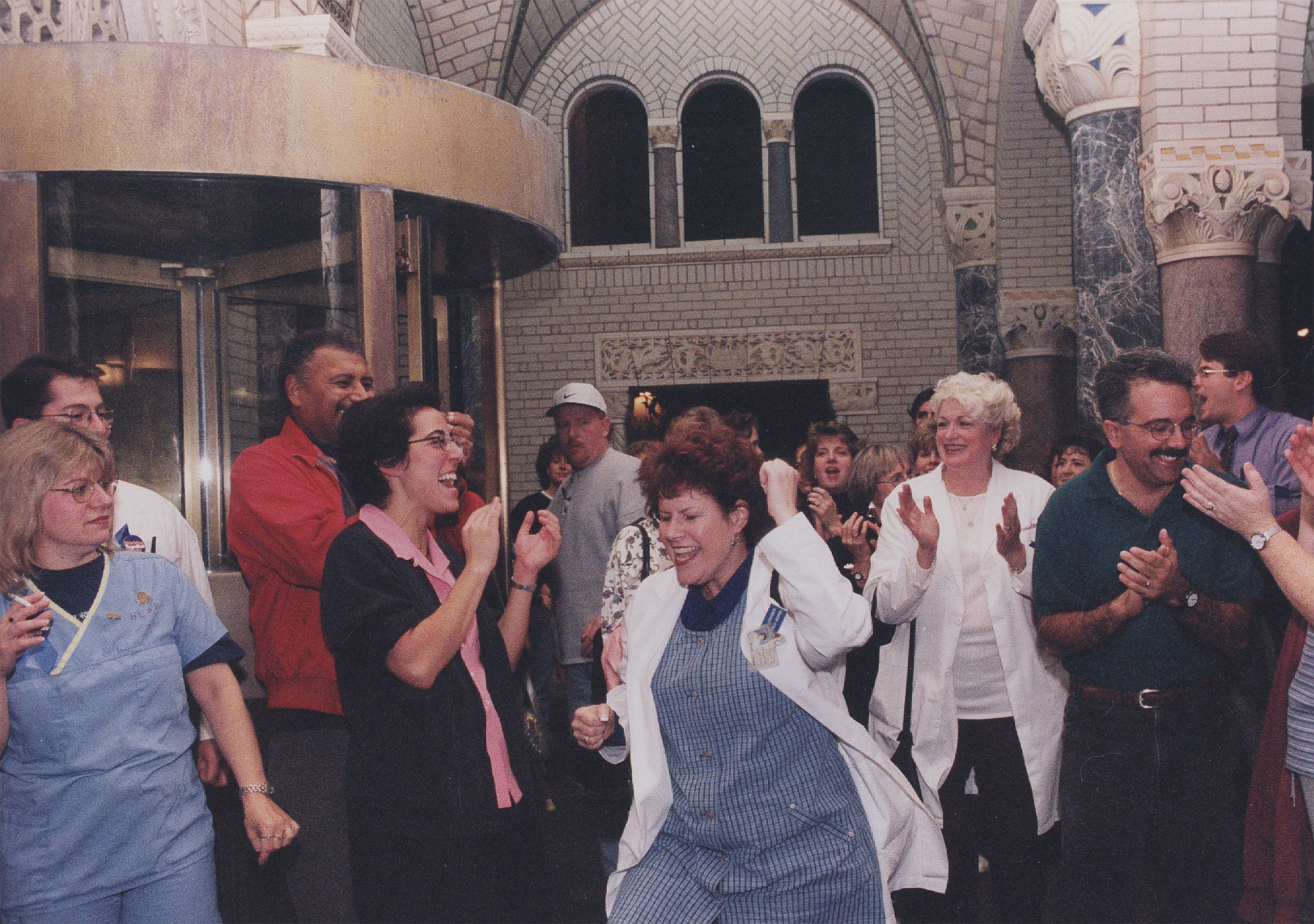 Members of Local 1199P celebrating an election victory in Pittsburgh!