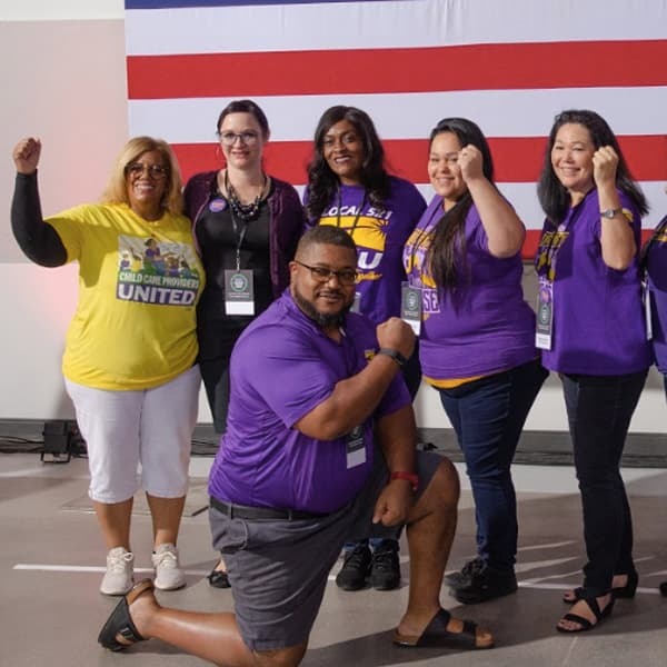 group of members looking strong